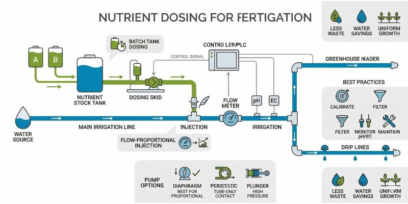 Nutrient Dosing for Fertigation Systems - Illinois Process Equipment